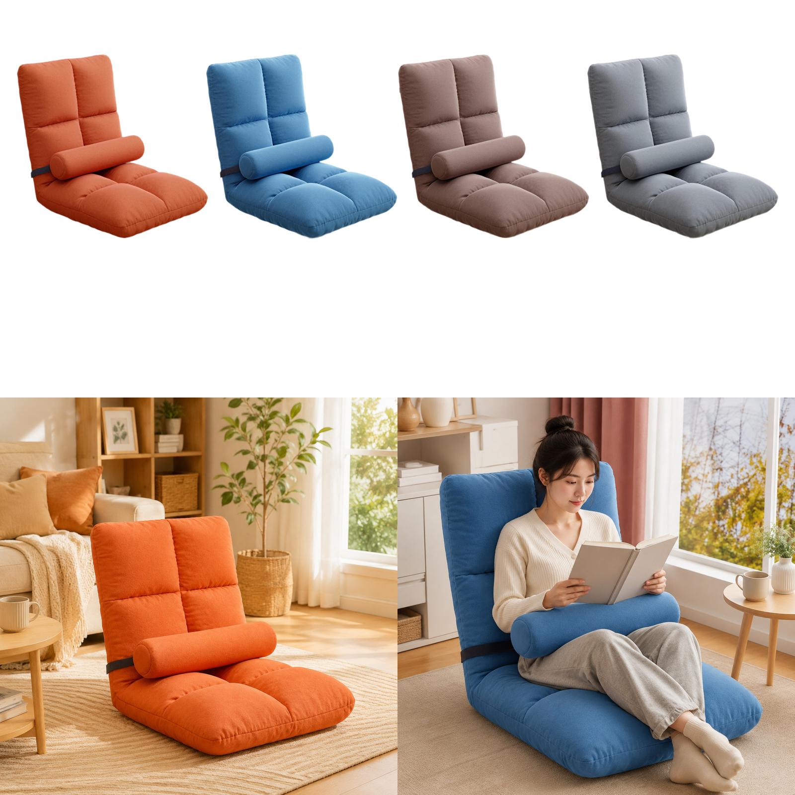Kids Outdoor Furniture - Opvouwbare gaming-sofa, verstelbare velvet fauteuil, slaapbank,