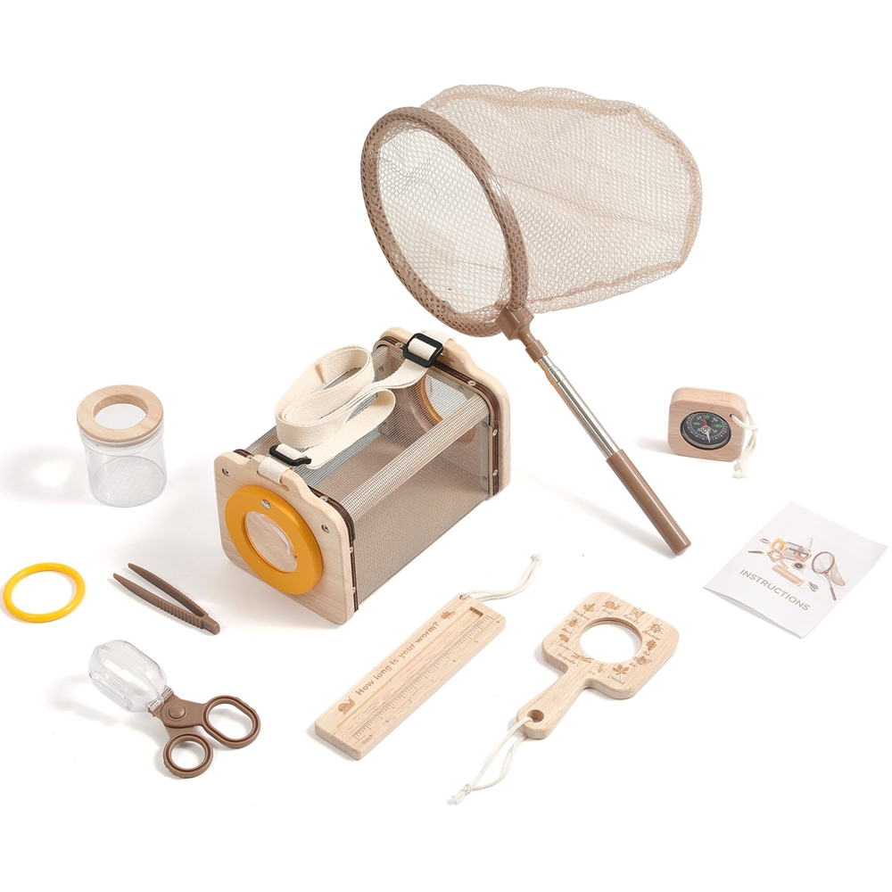 Kids Outdoor Explorer Kit - Montessori Educatief Speelgoed Kinder Buitenavonturen Sets