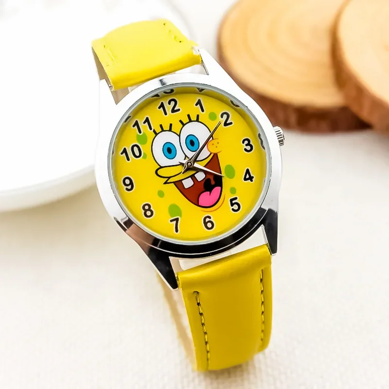 Kids Outdoor Kitchen Accessories - Cartoon SpongeBob Kinderkwartshorloges Patrick Star Anime