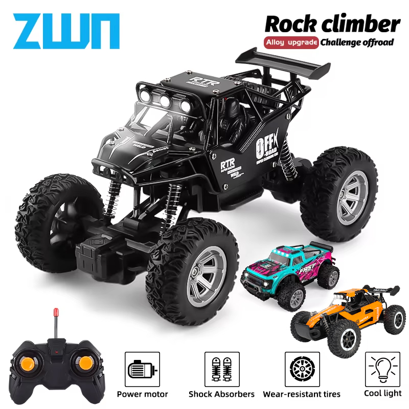 Kids Outdoor Dirt Toys - ZWN 1:16/1:20 2.4G Model RC Auto