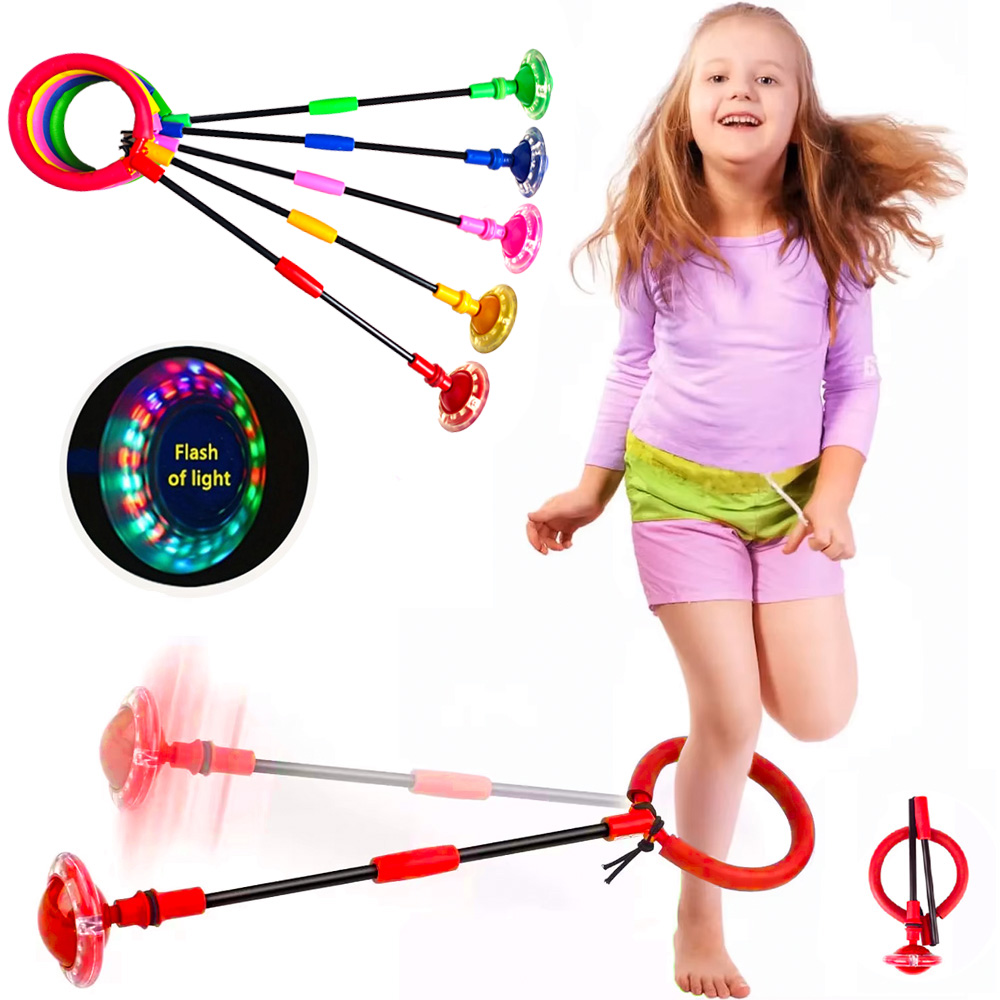 Kids Outdoor Activities - Flash Springtouw Bal Kinderen Eén Voet