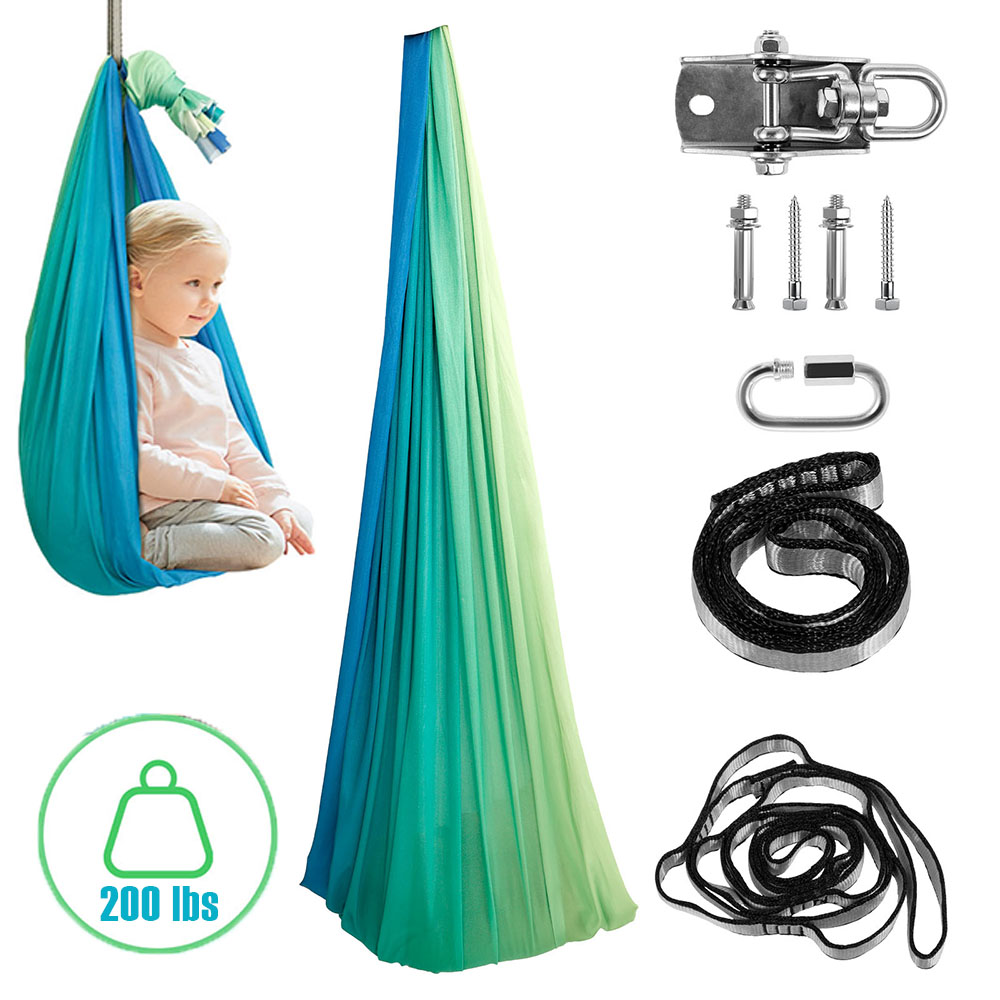Kids Outdoor Furniture - Sensorische schommels voor kinderen Dubbellaags comfortabele