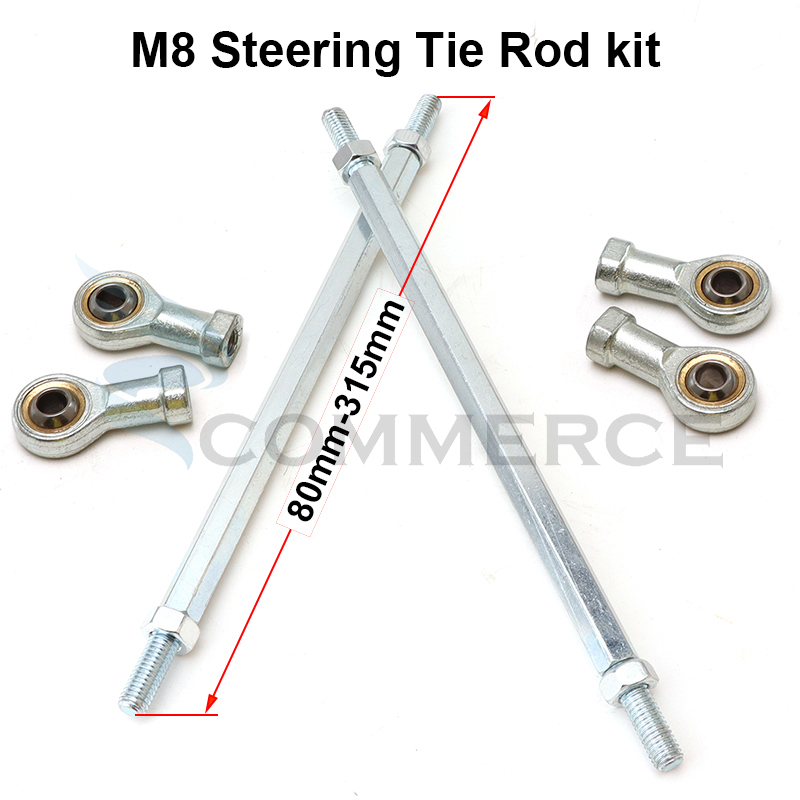 Kids Outdoor Quad - 1 paar 80mm-315mm stuur trekstang kit