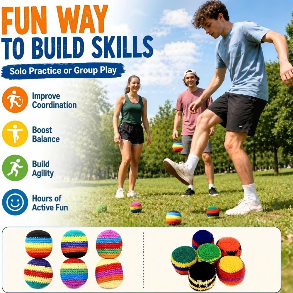 Kids Outdoor Activities - Nieuwe zachte voetbalzak hack zandzakbal buiten