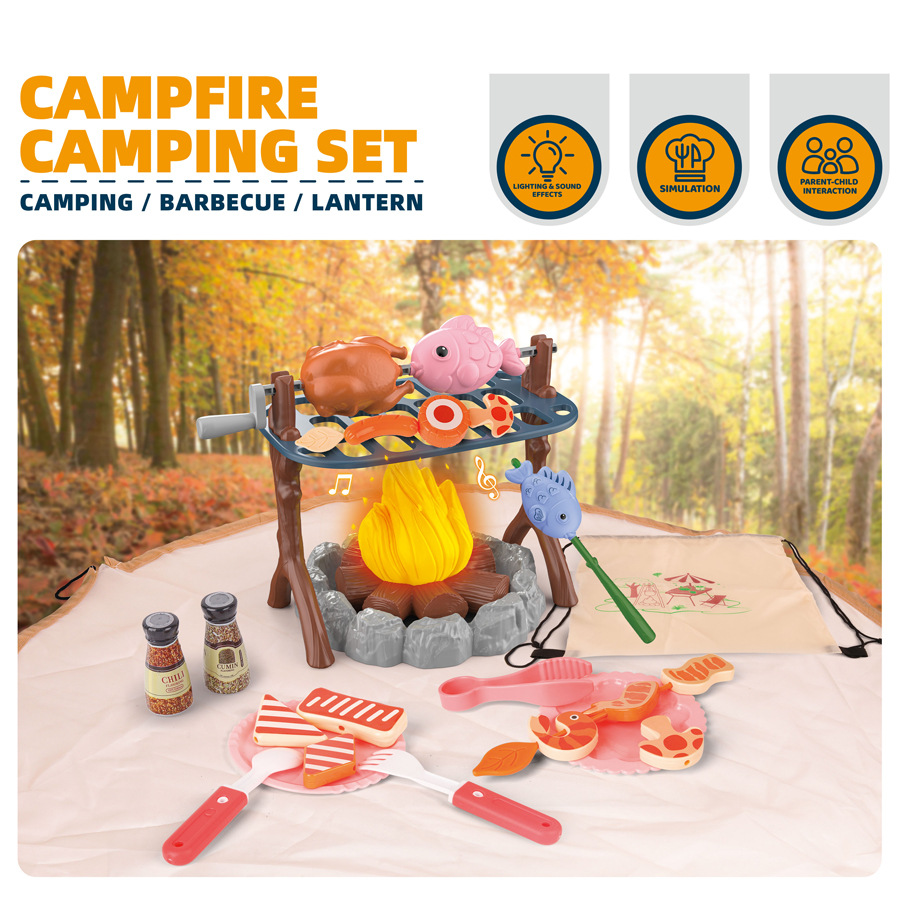 Kids Outdoor Explorer Kit - Outdoor-avonturenset voor kinderen, simulatie van kampvuur