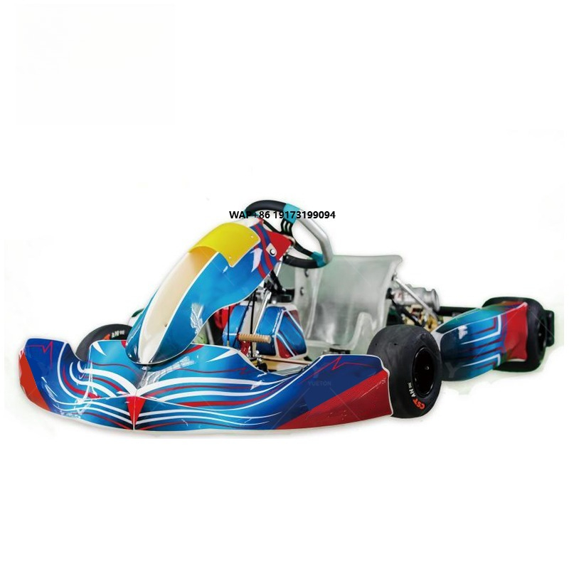 Kids Outdoor Karting - 80km/u 225cc Benzine Gokart Buiten 4-takt