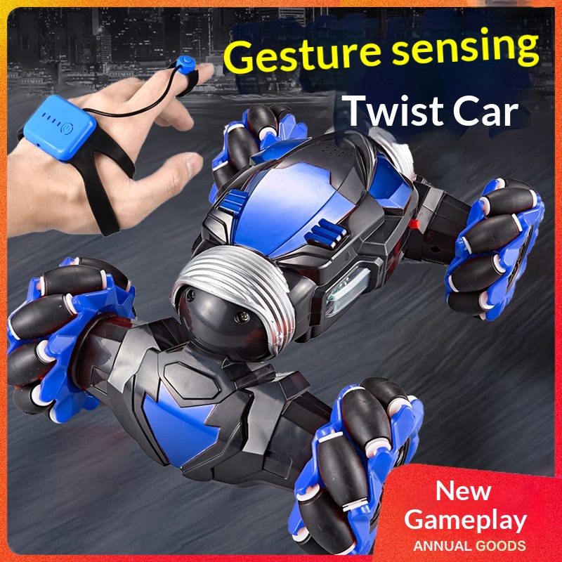 Kids Outdoor Dirt Toys - Ongemerkte Gesture Sensing RC Stunt Twist