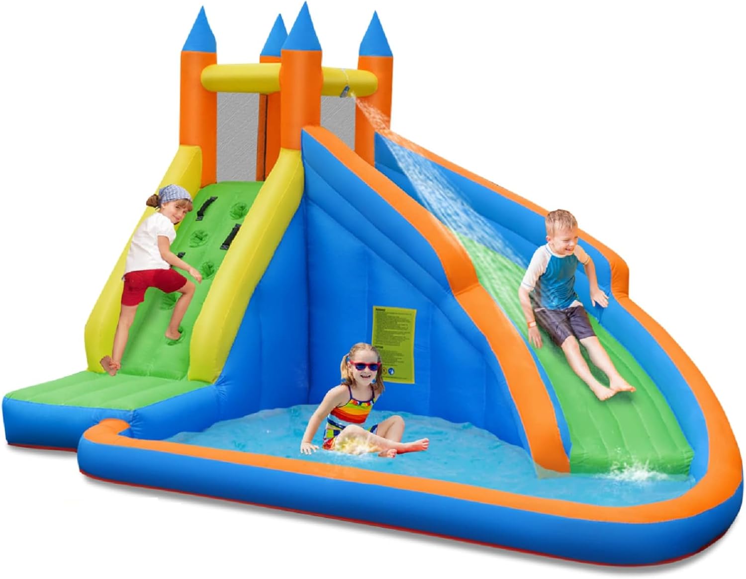 Reuze opblaasbaar waterpark sp - Kids Outdoor Climbing Wall recensie en prijs