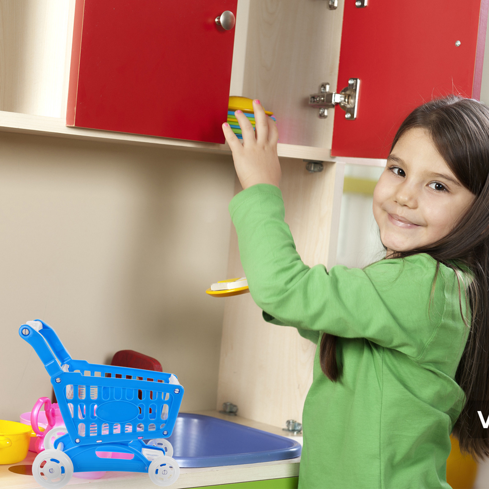 Mini-supermarkt winkelwagentje - Kids Indoor Outdoor Cart recensie en prijs