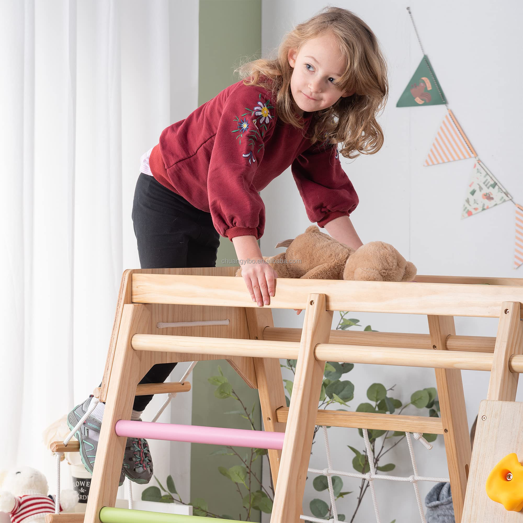 Klimwanden Attractieparkproduc - Kids Outdoor Climbing Wall recensie en prijs