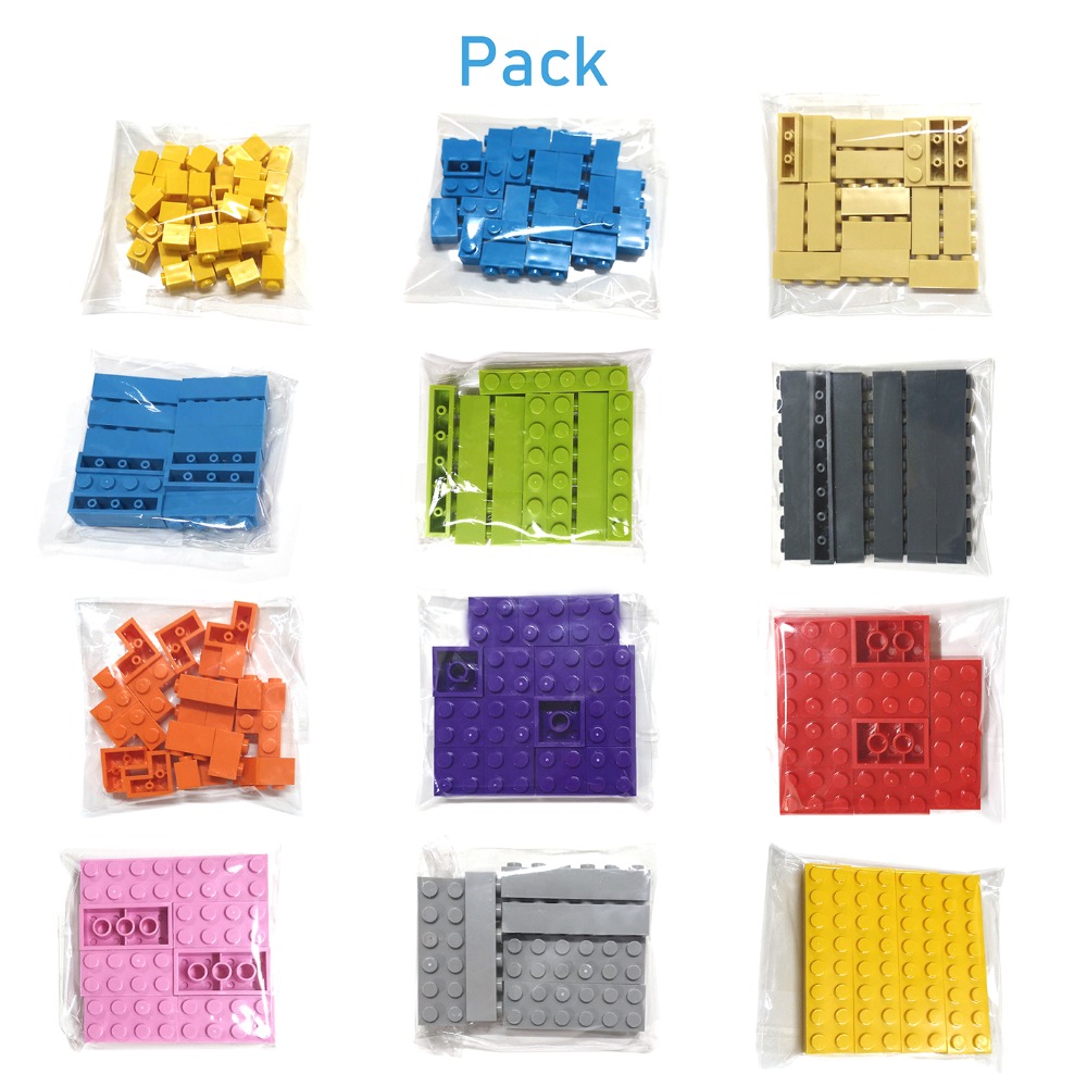 200 stks 2x4 Dot DIY Bouwstene - Lego Set Creator recensie en prijs
