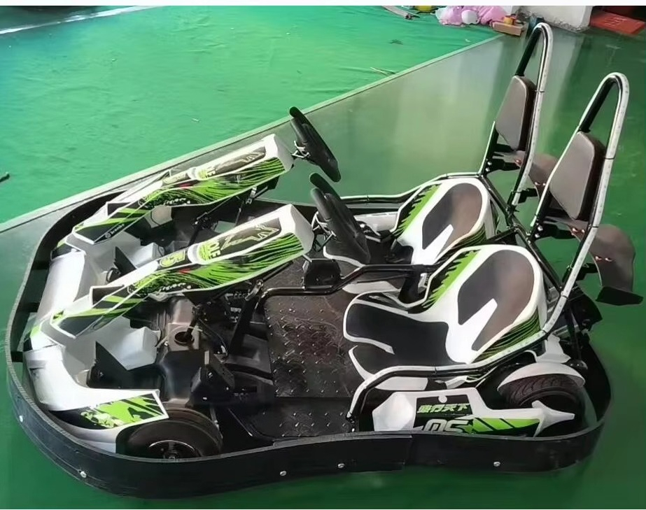Dual-Seated Electc Racing Kart - Kids Outdoor Karting recensie en prijs