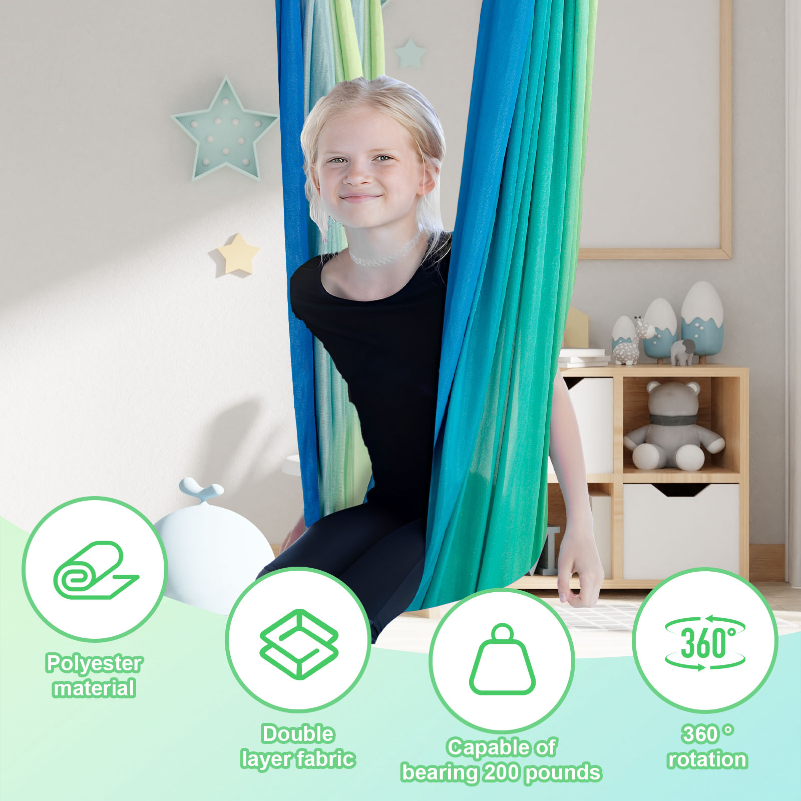 Sensorische schommels voor kin - Kids Outdoor Furniture recensie en prijs