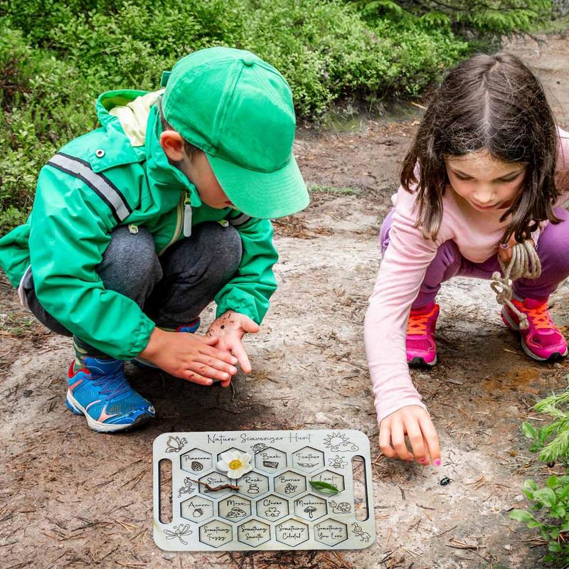 Scavenger Board voor kinderen  - Kids Outdoor Scavenger Hunt recensie en prijs