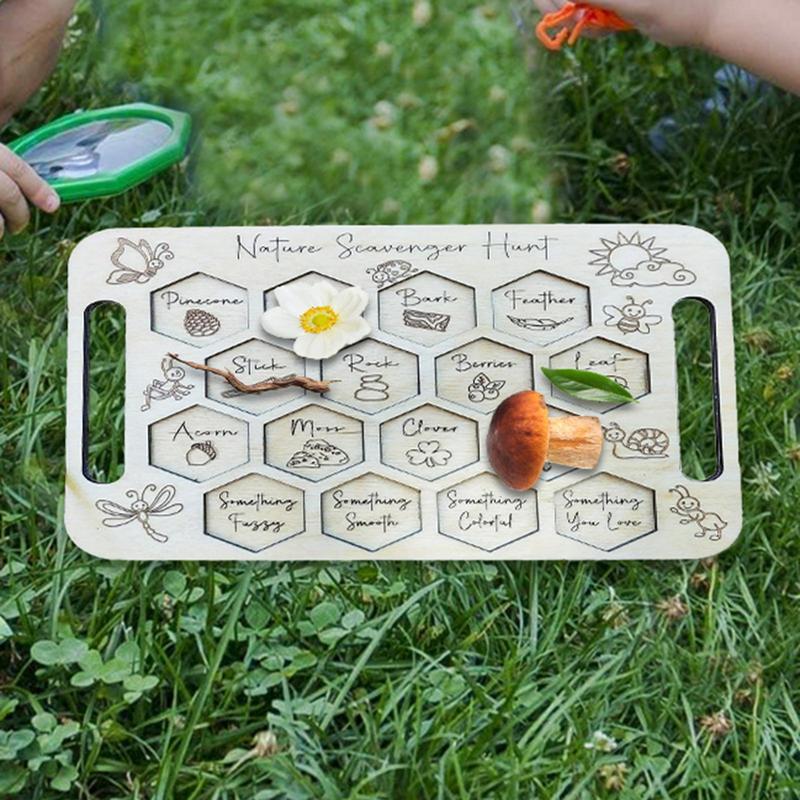 Scavenger Board voor kinderen  - Kids Outdoor Scavenger Hunt recensie en prijs