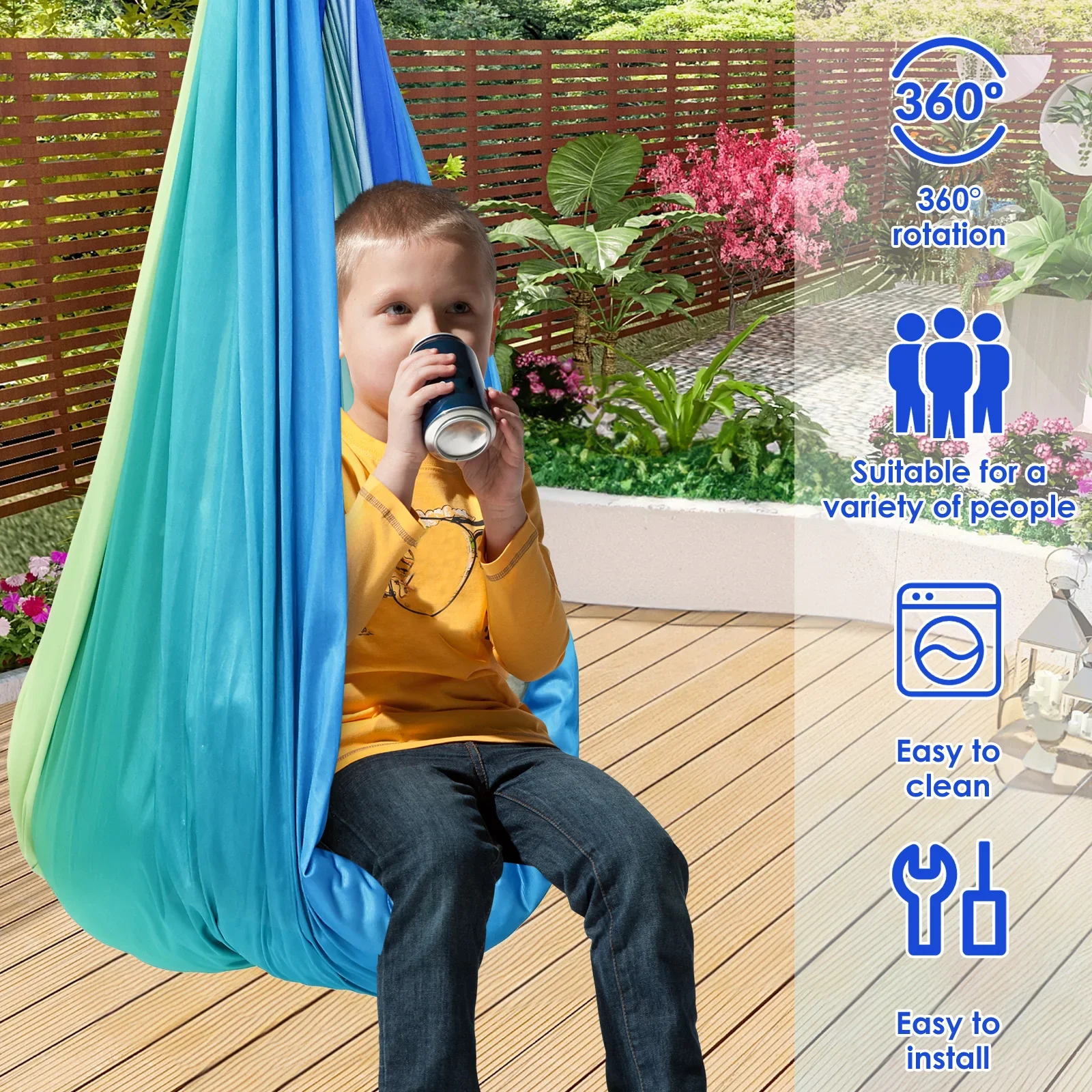 Zintuiglijke schommel Comforta - Kids Outdoor Furniture recensie en prijs