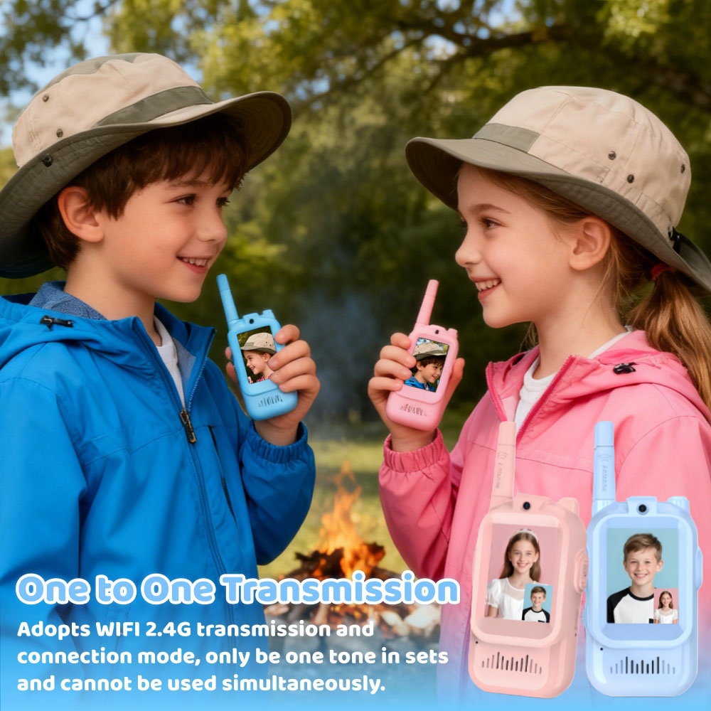 2PCS Video Walkie Talkie voor  - Kids Outdoor Wagon recensie en prijs