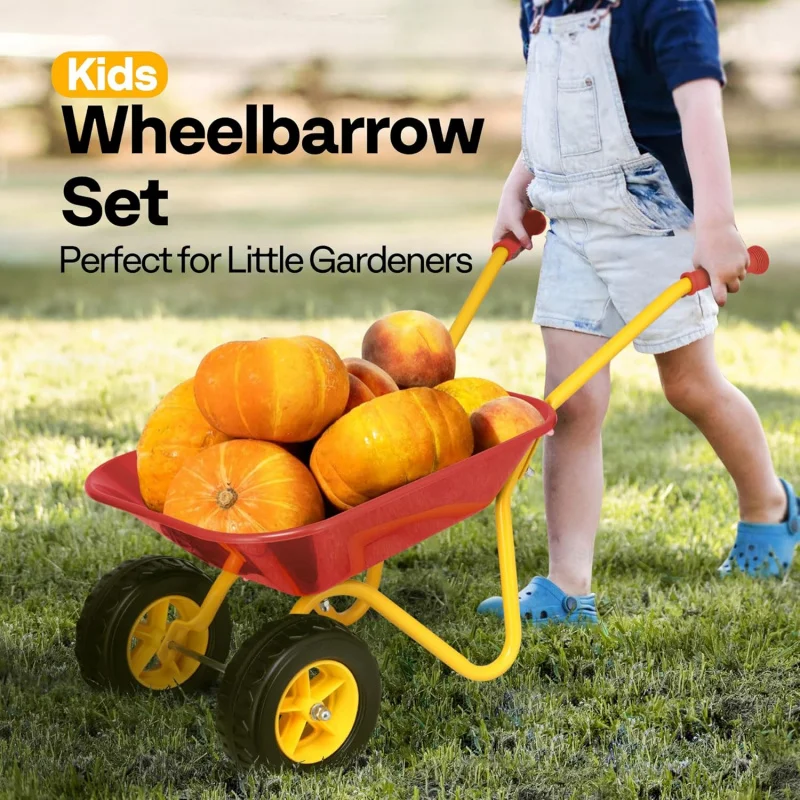 Kinderkruiwagen, tuinkar voor  - Kids Indoor Outdoor Cart recensie en prijs