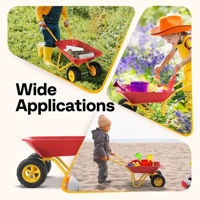 Kinderkruiwagen, tuinkar voor  - Kids Indoor Outdoor Cart recensie en prijs