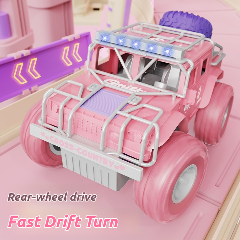 Supergrote roze RC off-road au - Kids Outdoor Dirt Toys recensie en prijs