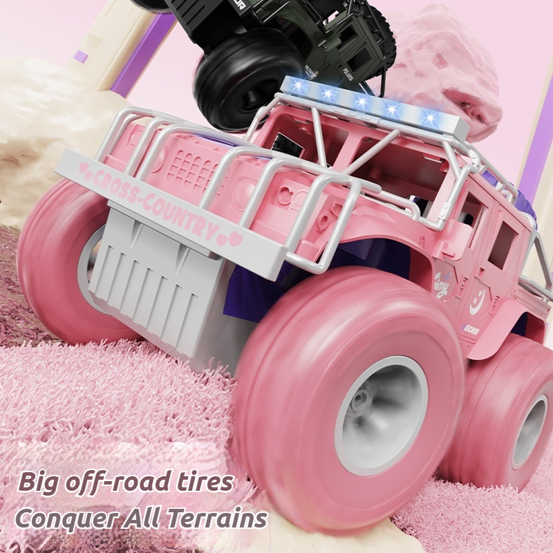 Supergrote roze RC off-road au - Kids Outdoor Dirt Toys recensie en prijs