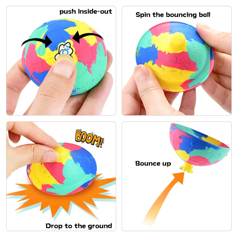 Stuiterende kom Creatieve buit - Kids Outdoor Jumping Toys recensie en prijs