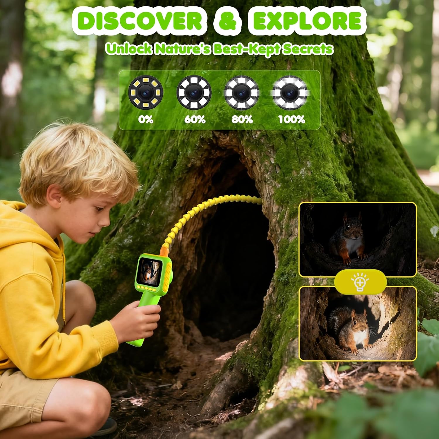 Endoscoop voor kinderen, bores - Kids Outdoor Explorer Kit recensie en prijs