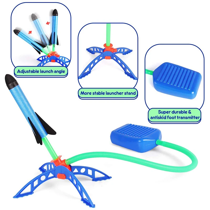 Kinderen Buiten Raket Voetpomp - Kids Outdoor Jumping Toys recensie en prijs