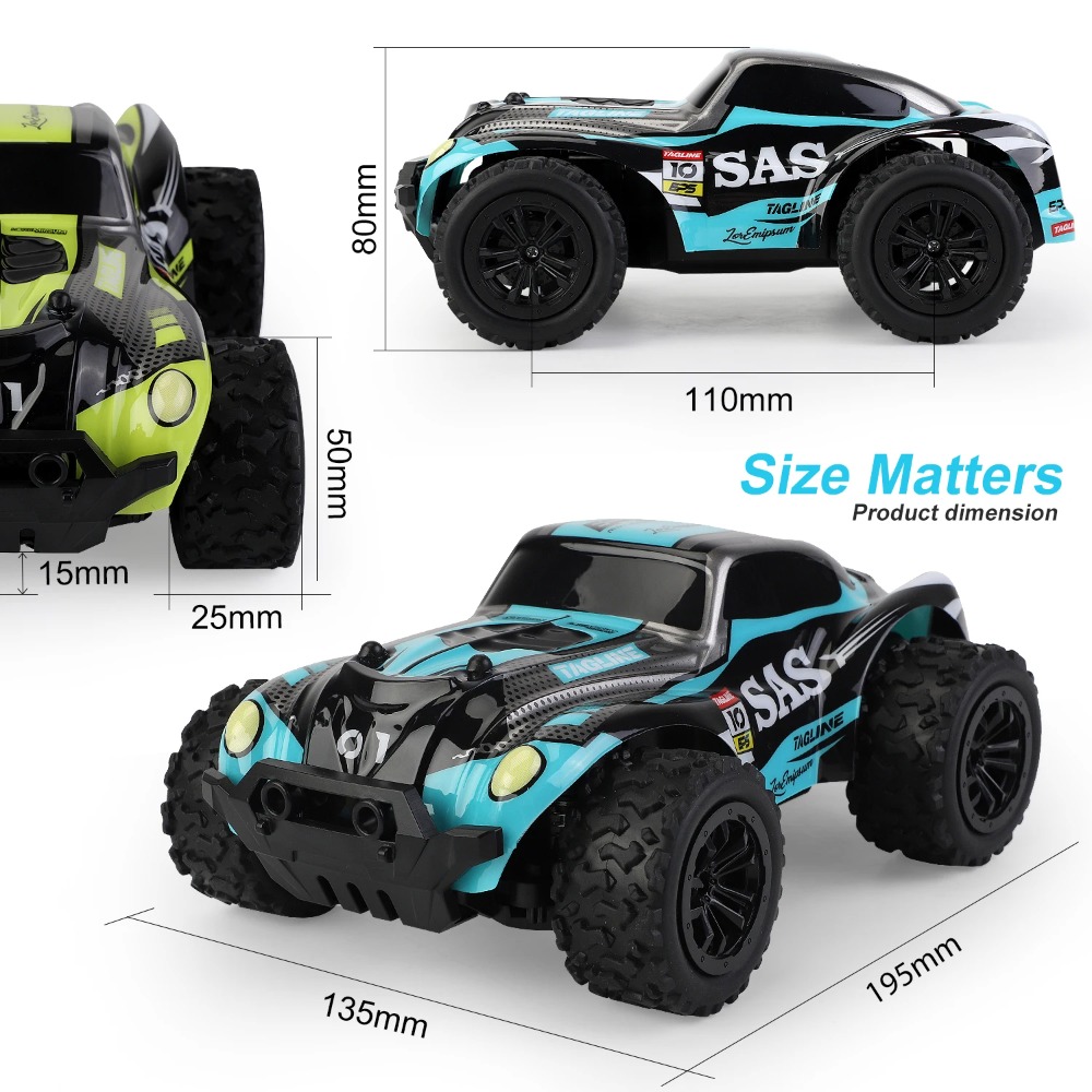 1:20 RC Pickup Monster Truck H - Kids Outdoor Dirt Toys recensie en prijs