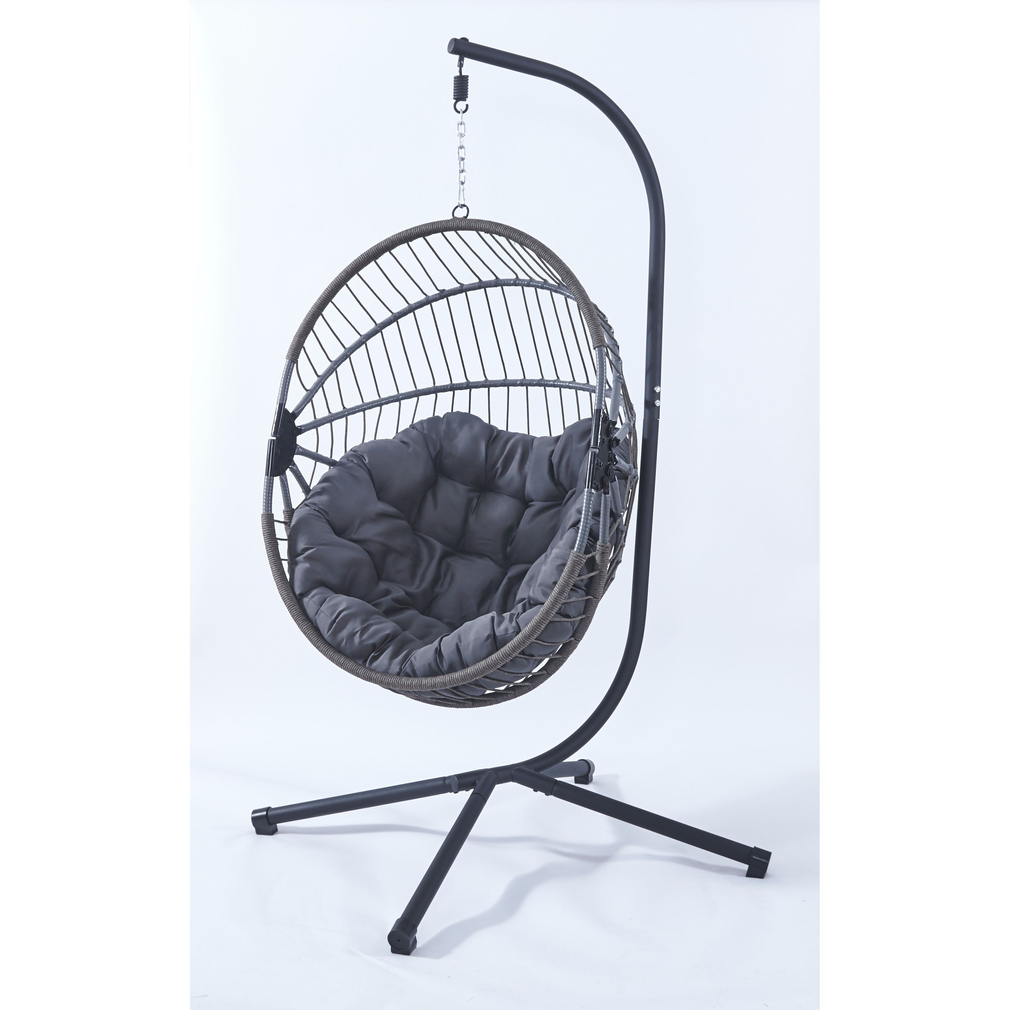 Goedkope rotan hangstoel voor  - Kids Outdoor Egg Chair recensie en prijs