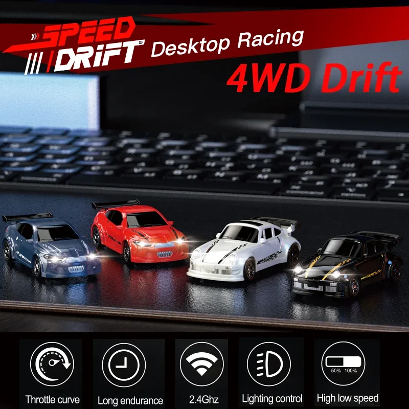 4WD RC Drift Auto 1:64 Schaal  - Kids Indoor Outdoor Cart recensie en prijs