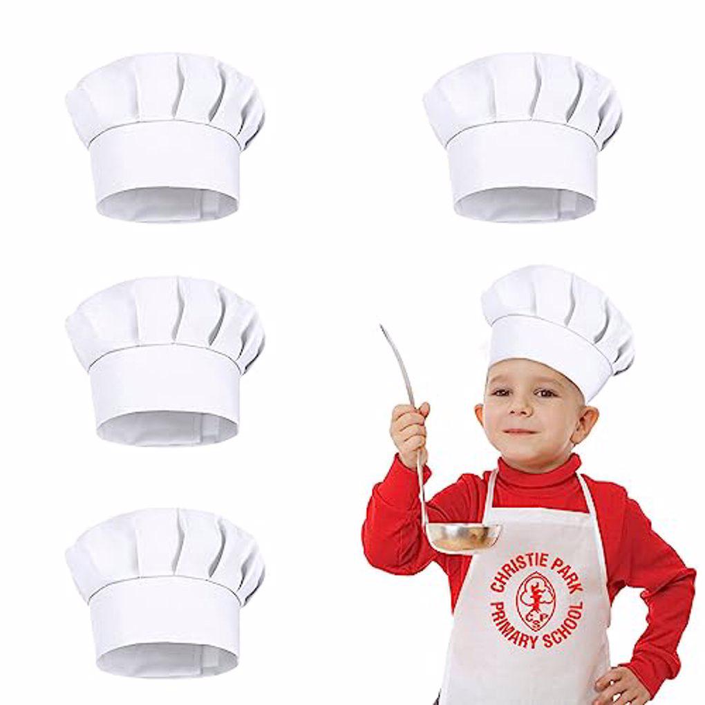 4 stuks witte party petjes kin - Kids Outdoor Kitchen Accessories recensie en prijs