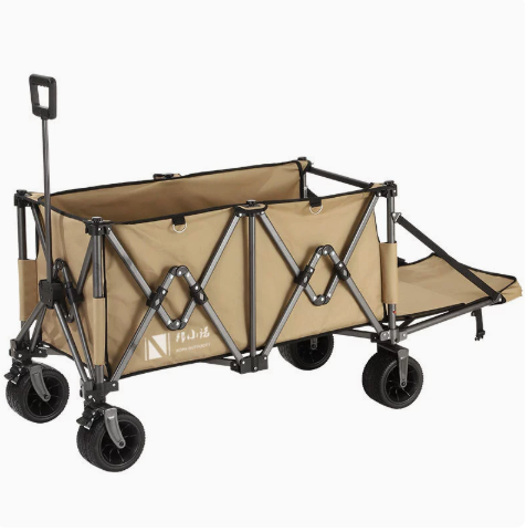 Inklapbare campingwagen met lu - Kids Outdoor Wagon recensie en prijs