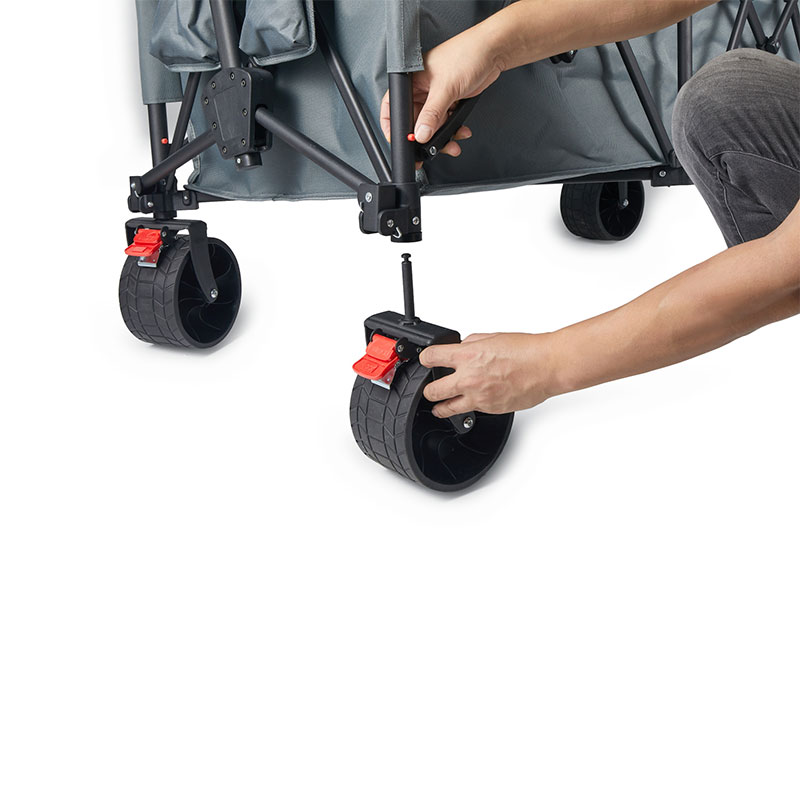 Inklapbare campingwagen met lu - Kids Outdoor Wagon recensie en prijs