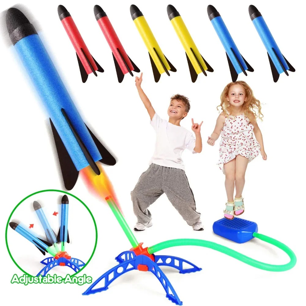 Kids Air Rocket Voetpomp Launc - Kids Outdoor Jumping Toys recensie en prijs